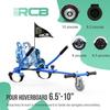 RCB Hoverkart Accessoire Pour Gyropode Auto-Équilibrage - Siège Karting Ajustable (20kg Min-100kg Max) - Bleu