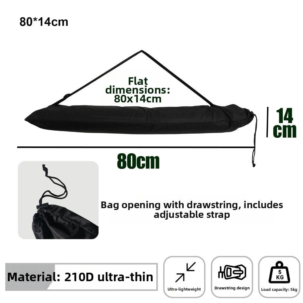 Multisizes Oxford Cloth Storage Tool Large Canvas Canopy Pole Bag  Outdoor Supplies