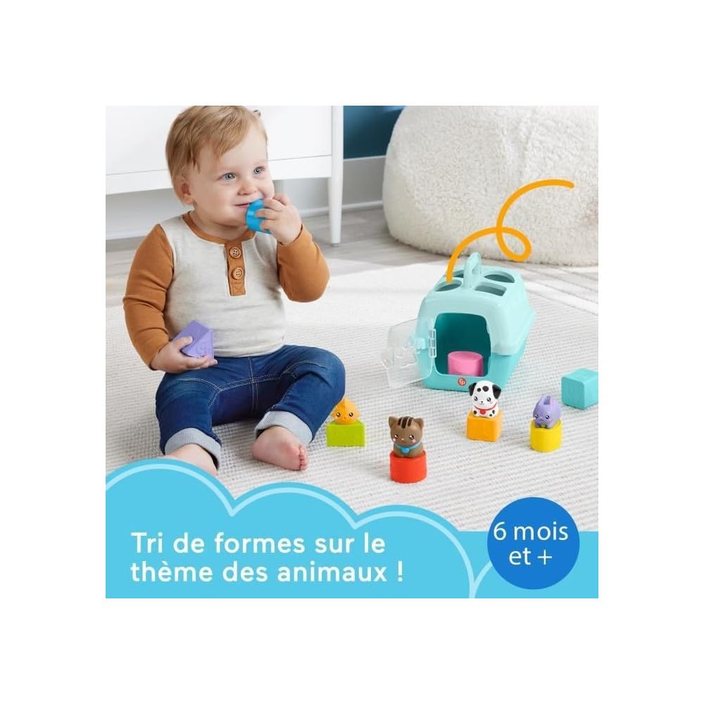 Fisher-Price HTW93 Составляем пары! Перевозчик домашних животных