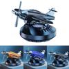 No Perfume Car Air Freshener Diffuser Solar Aircraft Decoration Mini Car Perfume Air Freshener Fragrance Car Airplane Ornament Car Accessories