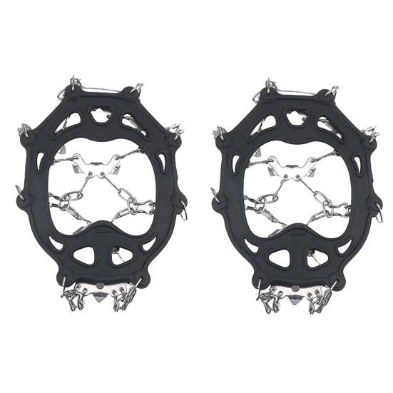 DYS 1 пара противоскользящих 19 шипов ледяных шипов кошек бахилы для ходьбы и скалолазания