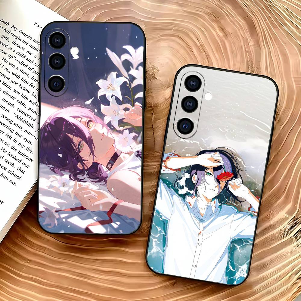 R-Reze C-Человек-бензопила Чехол для телефона Силиконовый Мягкий Для Samsung Galaxy A73,A72,A71,A70,A53,A52,A51
