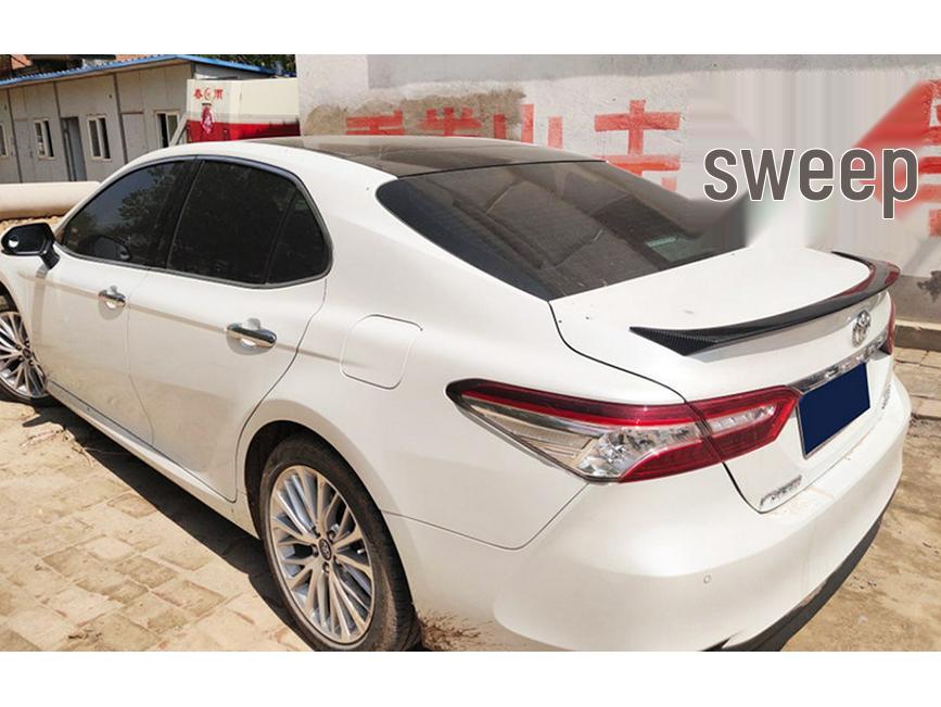 Задний спойлер для Toyota Camry 2018-2023 8-го поколения - Установка без сверления