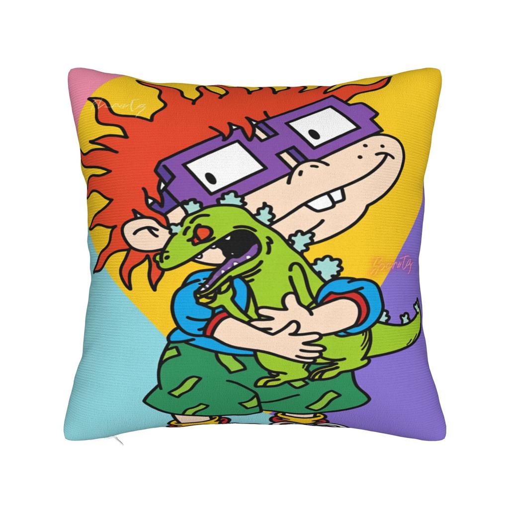 Rugratsed Chuckie Finster Anime Pillow Case Design Pillow Cover For Sofa Home Decor Fashion Pillowcases