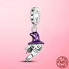 Glamour 925 Silver Witch Skull Teapot Jack Pendant Beads For Original Panjia Bracelet Necklace Jewelry Gift