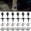 24Pcs Car Engine Undertray Fixing Clips Screws for Mercedes-Benz E-Class C-Class W203 W204 W211 Under Cover Rivet Fasteners