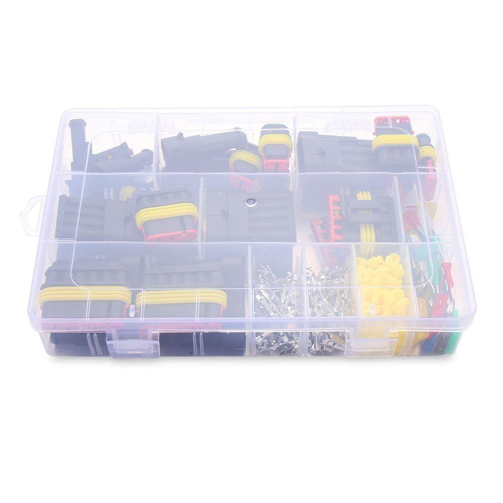 Пара male/female Электрический разъем для автомобиля 300В 12В Жгут проводов Штекер Автомобильный ремонт