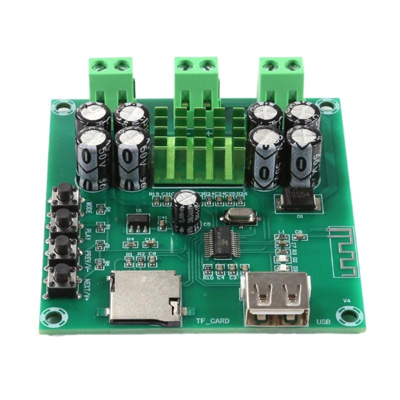DC12-24V TPA3116D2 50W + 50W плата усилителя двухканальная цифровая плата усилителя высокой мощности AMPModule
