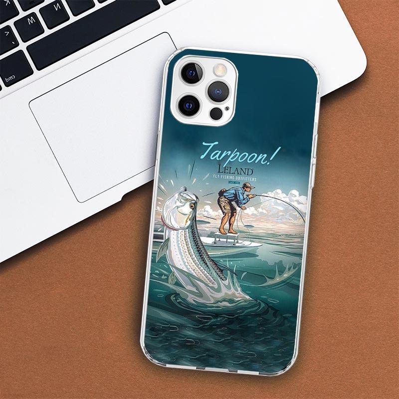 Чехол для телефона «Человек с охотой и рыбалкой» для Apple iPhone 11 12 13 15 14 Pro 7 XR X XS Max 8 Plus + Mini SE, мягкий чехол с индивидуальным принтом