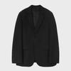 Men's Casual Korean Black Loose Fit Suit Jacket