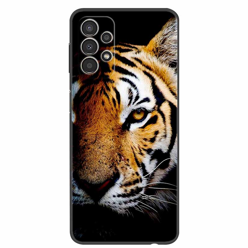 Для Samsung A13 4G чехол A135F мультфильм мягкий силиконовый волк телефон задняя крышка для Samsung Galaxy A13 4G чехлы лев Fundas A 13 2022
