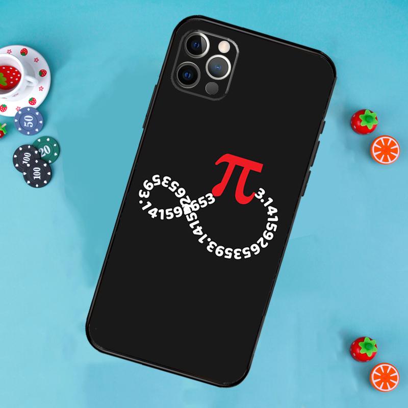 Чехол для телефона с математической формулой Пи для iPhone 16 15 11 12 13 14 Pro Max Mini X XR XS MAX Plus Чехол Coque
