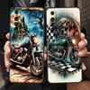 Colors Vintage Motorcycle Painted Case For Realme C67 C63 C55 C53 C35 C25 C21 GT 2 3 5 6 10 11 12 13 Pro 5G Soft TPU Phone Cover