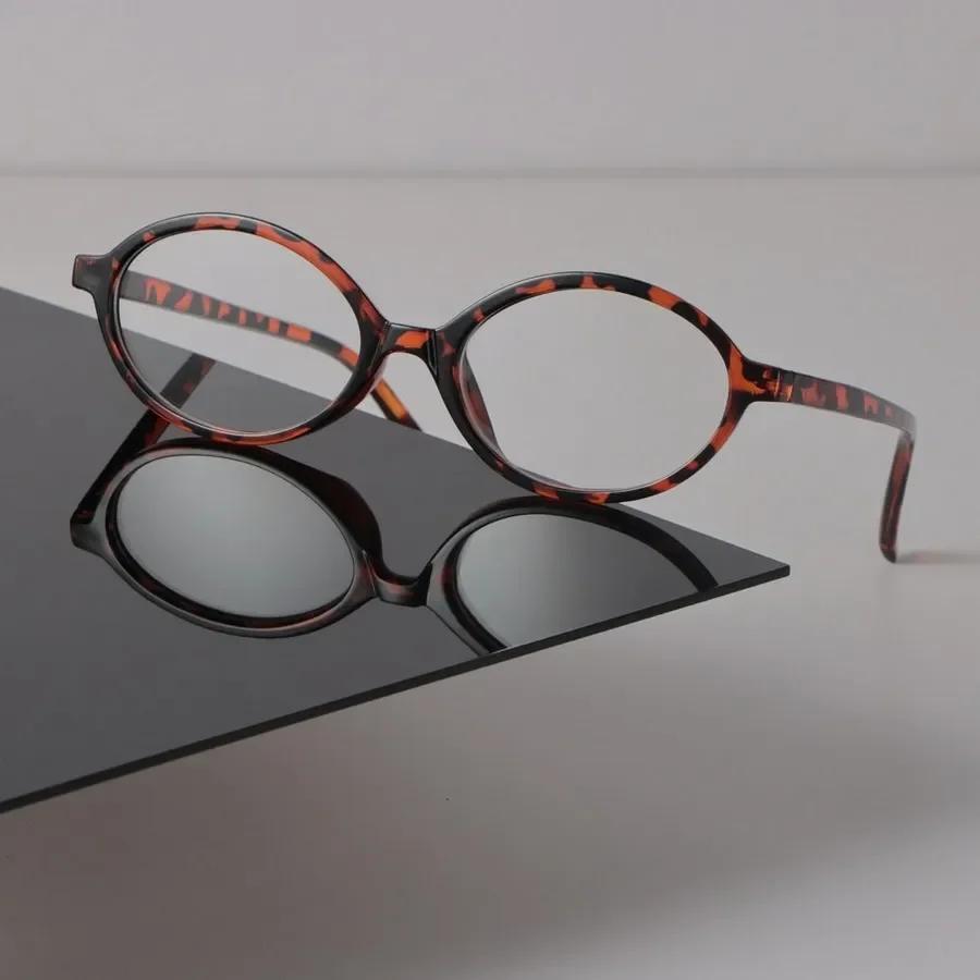 Minimalist Luxury Transparent Glasses Cool Round Frame Eyeglass Women Men Cool Clear Lens Frame Glasses