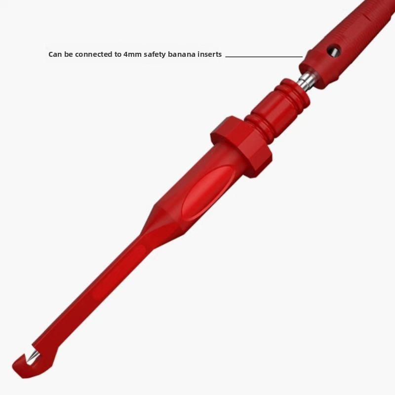 Зажим для проверки безопасности, пробники для пирсинга изоляции, зажим для пробивания изоляции, тестовый зажим для обнаружения автомобильной цепи, диагностический инструмент, тестовый зажим для кабеля