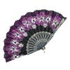 1PC Folding Fan Fashion Photo Prop Portable Sakura Pattern Party Favor Antique Style Hand Held Dance Fan