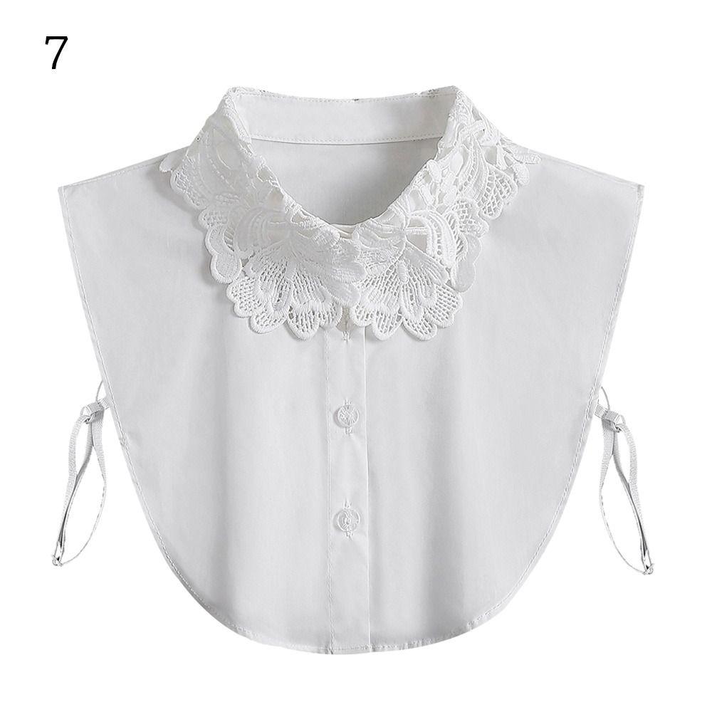 Модная классическая съемная винтажная одежда, аксессуары, блузка, рубашка с накладным воротником, лацкан с искусственным воротником