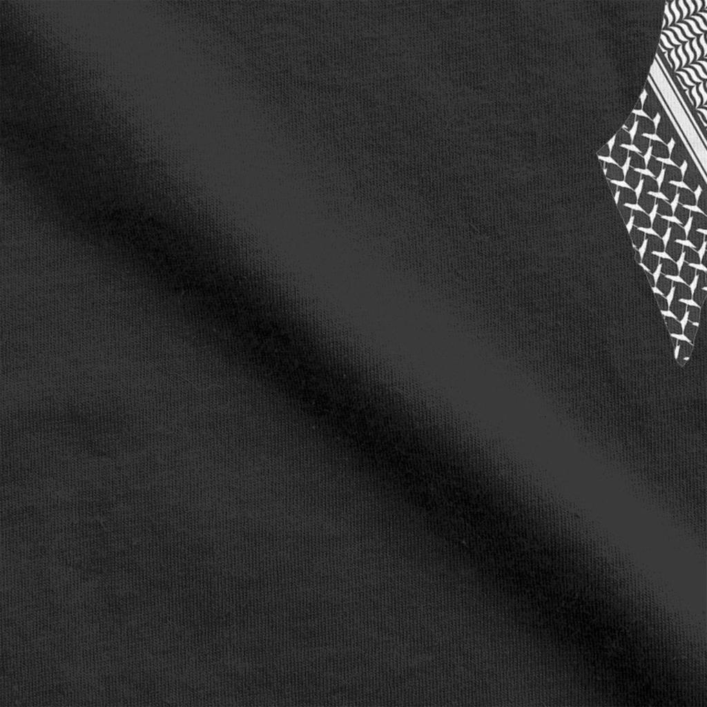 Мужские Женские Палестинские Футболки Татриз Палестины Куфия Кефия 100% Хлопок Топы Мода Футболка с Круглым Вырезом Футболки для Взрослых