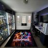 1PC Custom Name Music Night Party Theme Floor Mat Ideal for Living Room, Game Rooms, Office, Bedroom,Floor Mat Playful Design