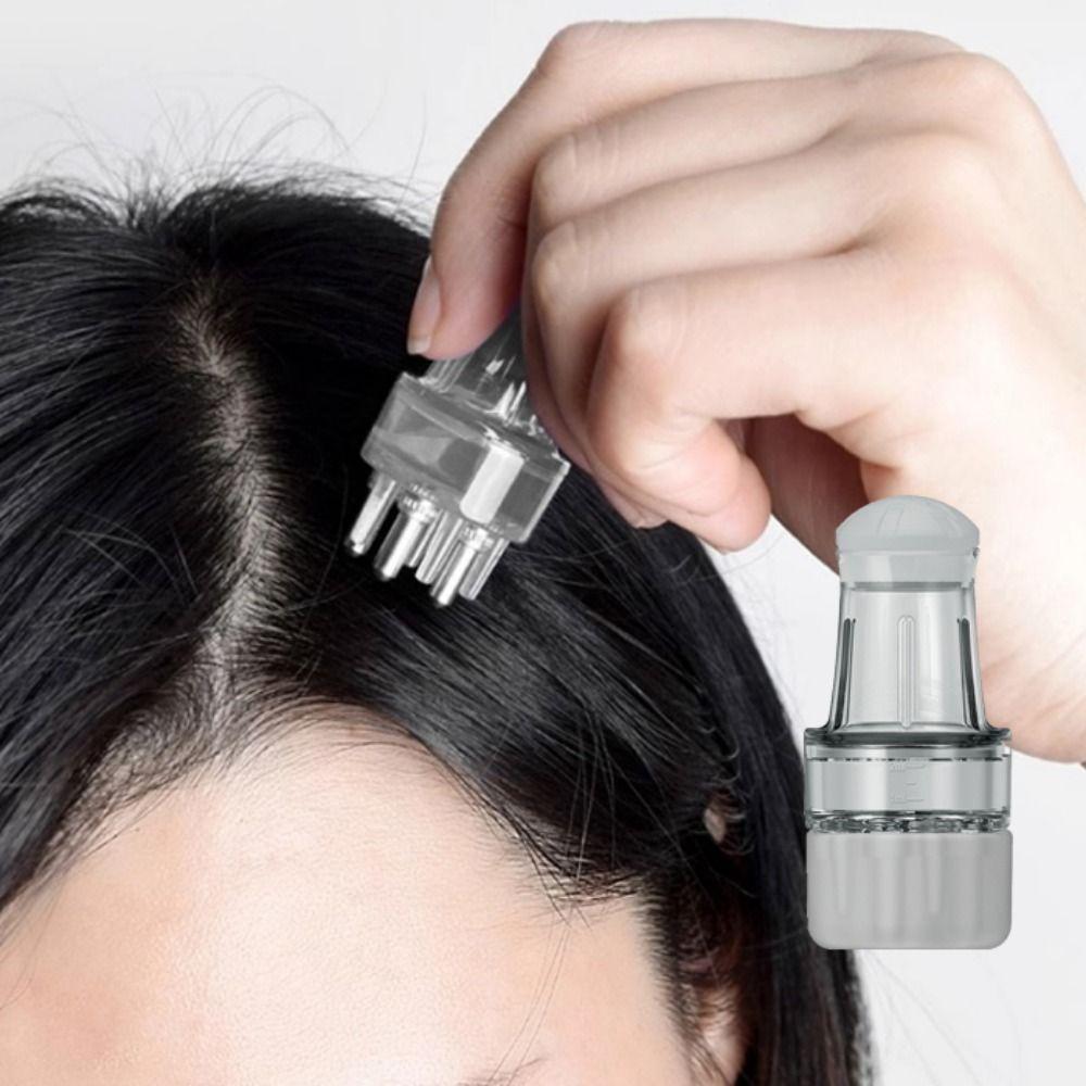 Portable Liquid Guiding Comb Plastic Hair Head Massager Hair Roots Massager  Scalp Treatment