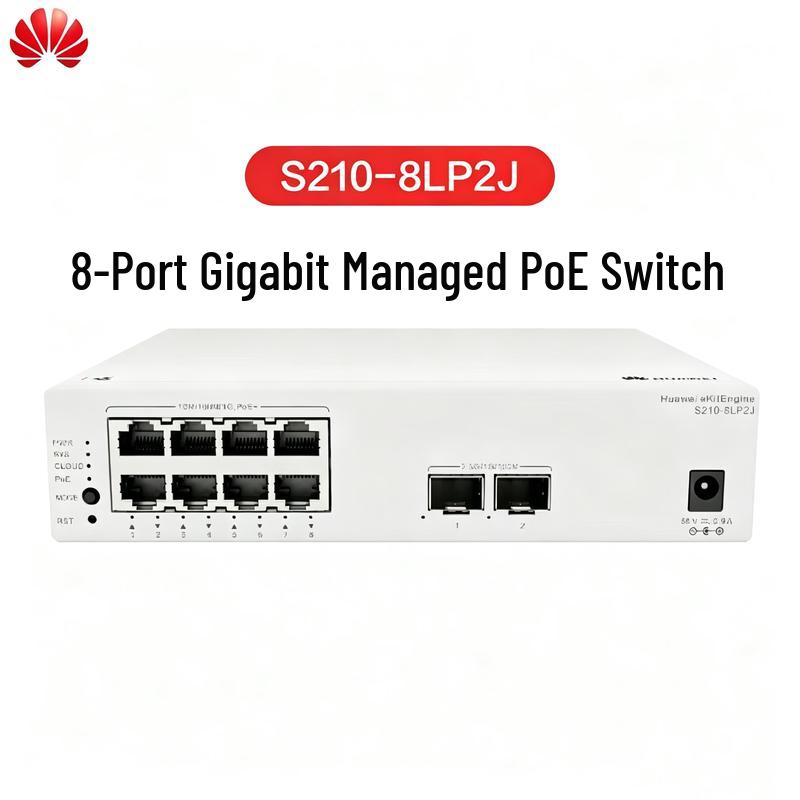 Huawei S210-8LP2J Managed PoE Gigabit Switch