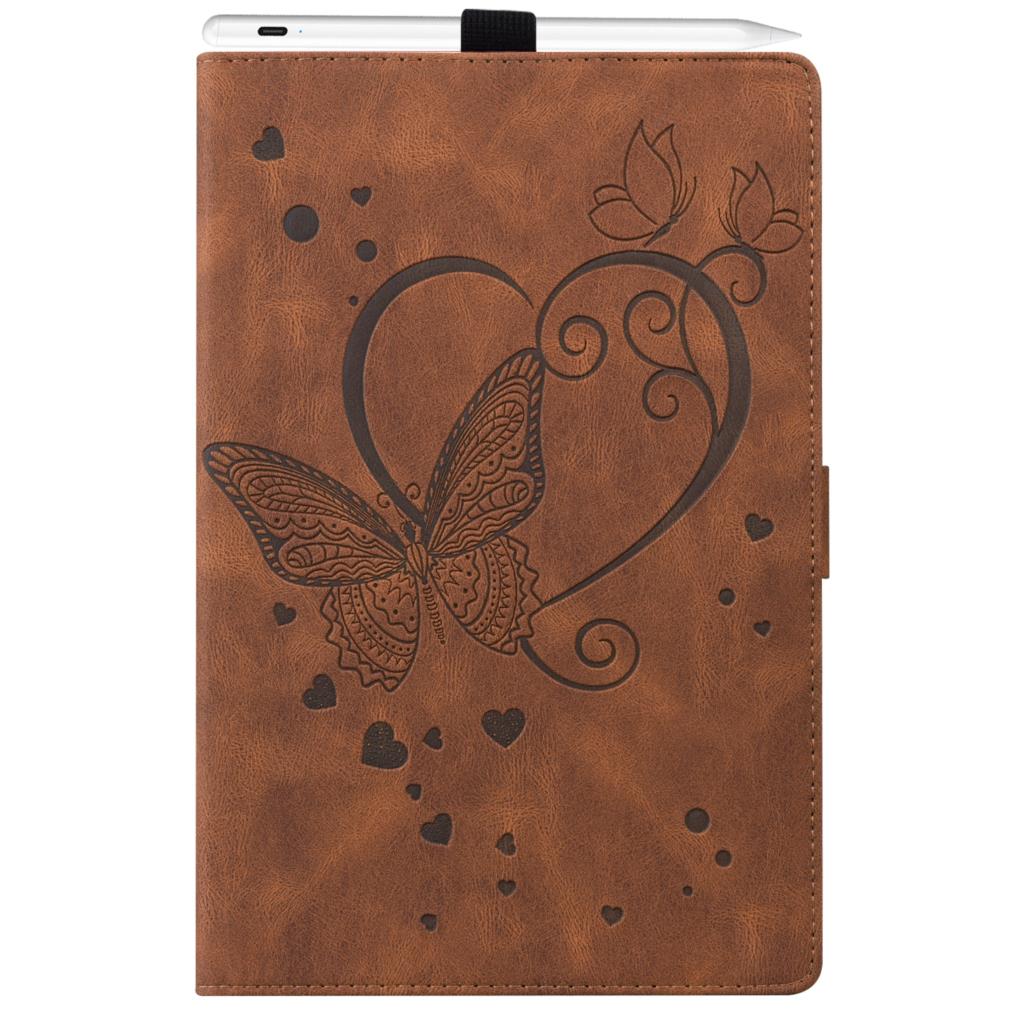 For Samsung Galaxy Tab S10 FE 10.9 Inch 2025 SM-X520 SM-X526B Case 3D Butterfly TPU Back Tablet Cover for Galaxy S7 S8 S9 11inch