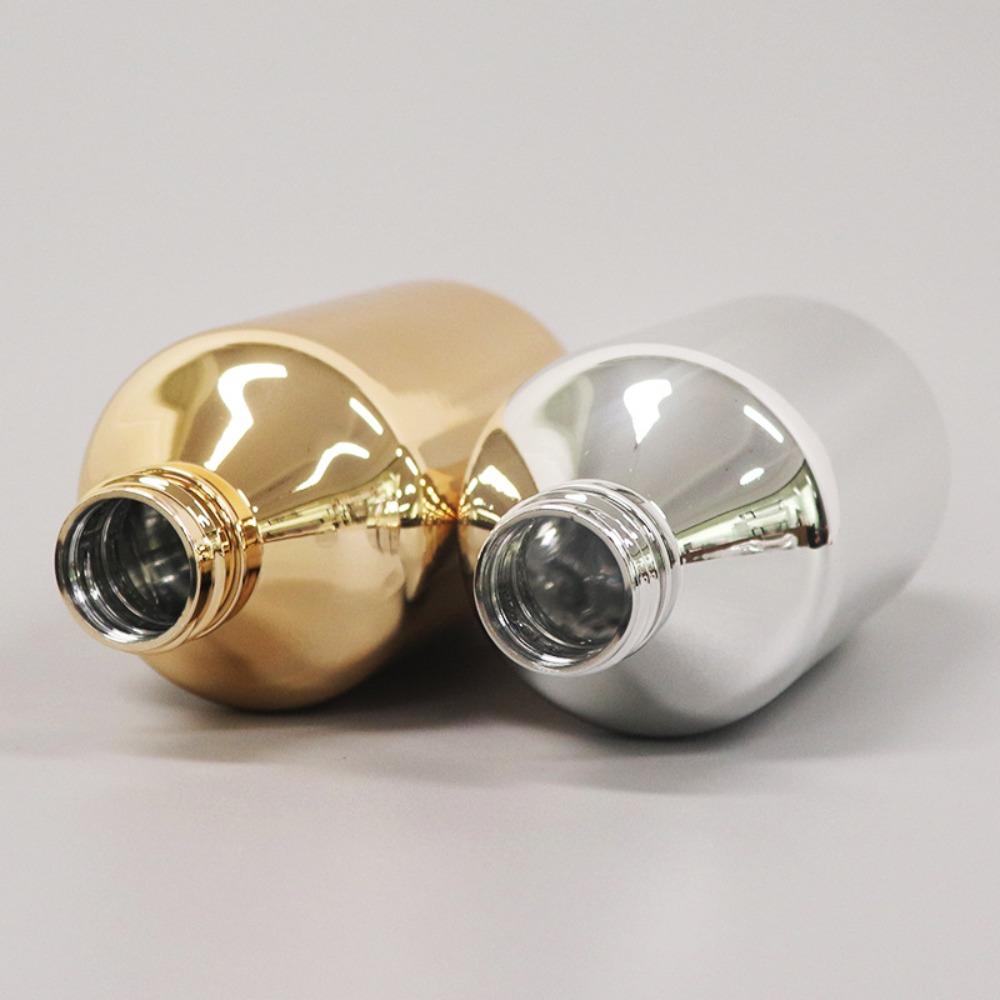 Soap bathroom Gold Chrome Plastic Bathroom Shampoo Bottle Body Wash Dispensers Hand Soap Dispensers