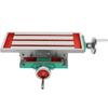 Milling Table 17.7×6.7Inch Compound Slide Milling Table 30KG Multifunction Worktable Cross Milling Machine Compound 2 Axis 4 Ways for All Drill Stands