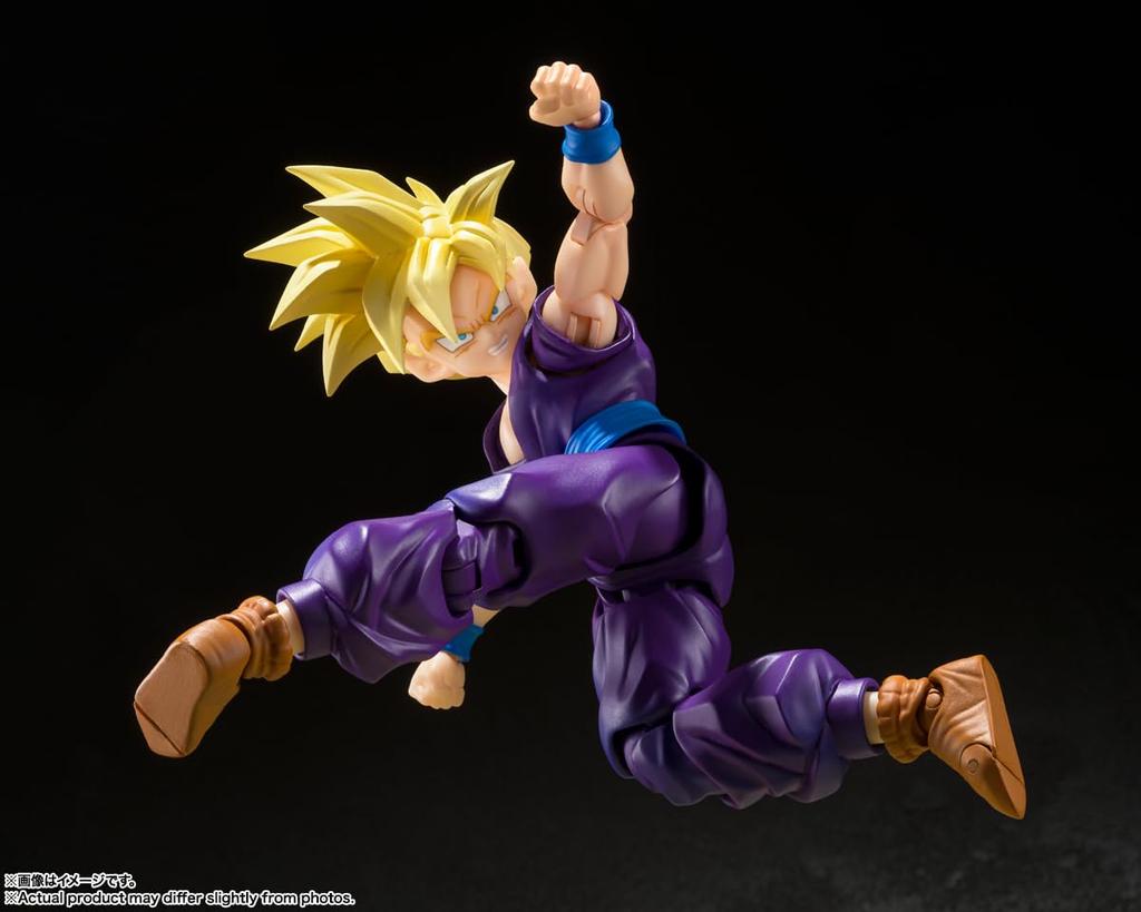 TAMASHII NATIONS Dragon Ball Z Super Saiyan Son Gohan Warrior Beyond Goku 110 мм окрашенная подвижная фигурка SHFiguarts - - Приблизительно. ПВХ, АБС, ткань