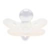 CANPOL 24/001 Pacifier 100% silicone 0-6m symmetrical 1 pc white