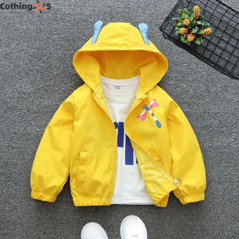 Детская одежда Куртки для девочек Осенняя одежда для детей среднего и маленького возраста