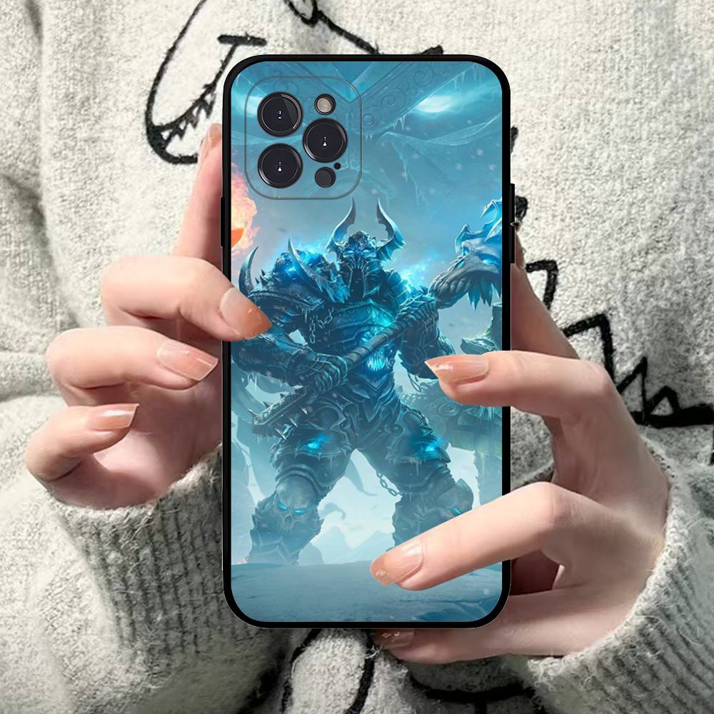 Game World Of W-Warcraftes Phone Case For IPhone 17 16 15 14 11 12 13 Mini Pro XS Max Plus Funda Shell
