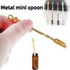 Metal Mini Gold Spoon Stir In Coffee or Tea