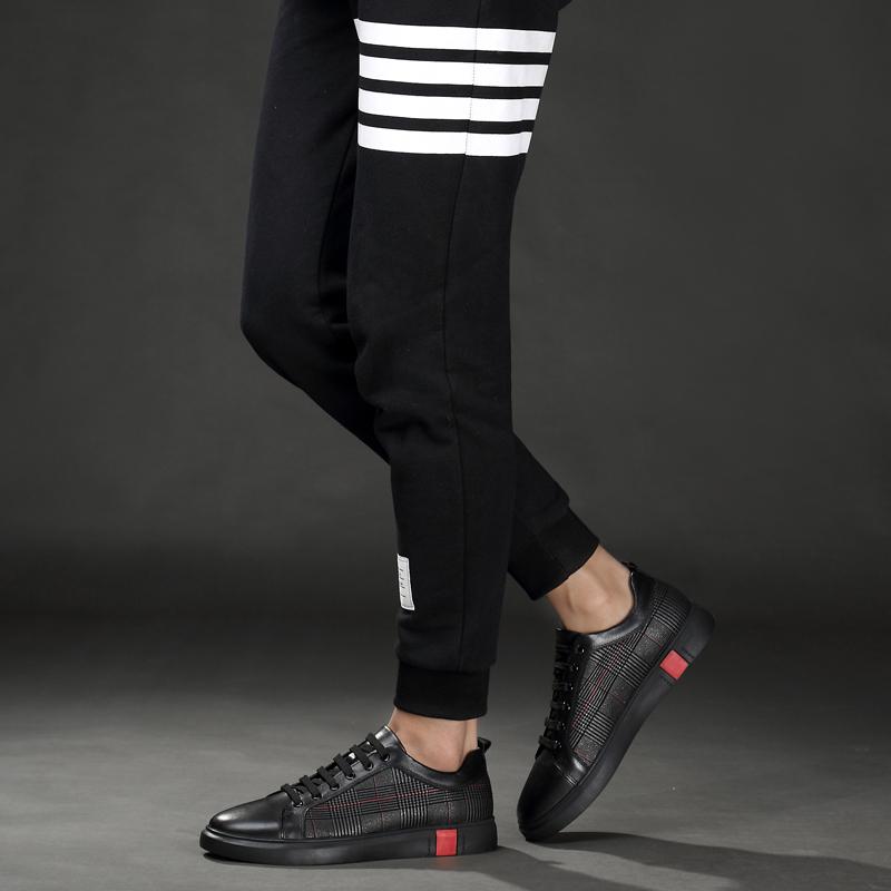 Мужские туфли из натуральной кожи для ходьбы, повседневные, для поездок на работу, мокасины, повседневные спортивные мокасины, кроссовки, весенняя молодежная обувь, последние тенденции