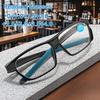 Ультралегкие очки для пресбиопии Модные спортивные очки для чтения с защитой от синего света Линзы высокой четкости и прозрачности Очки для дальнозоркости