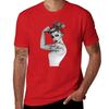Girl Power by Anne Cha Pin up Modern Rosie the Riveter T-Shirt Short sleeve tee anime black t shirts for men