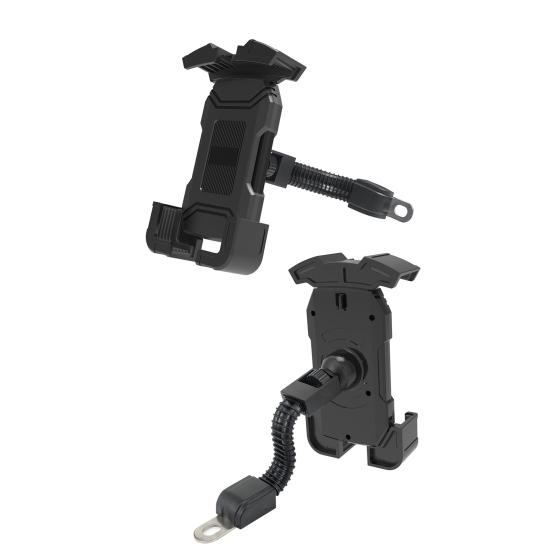 Крепление для телефона на мотоцикле с гасителем вибраций Держатель для крепления мобильного телефона на мотоцикле с управлением одной рукой