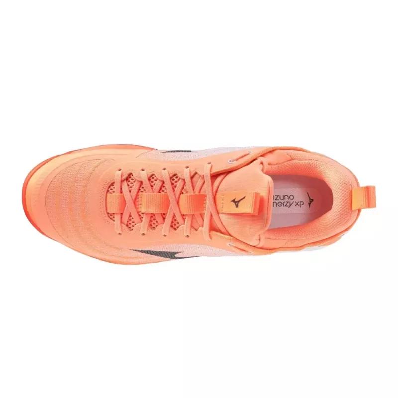 Mizuno Wave Luminous Elite Sneakers Textile Synthetic Orange/Rosa