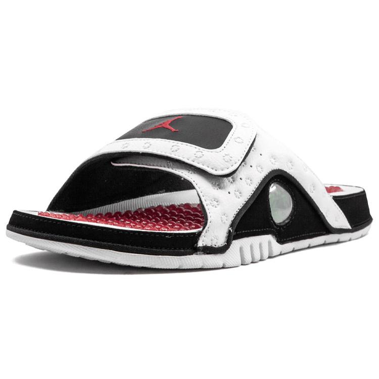 Air Jordan Hydro 13 Retro Slide 'White Red Black' (Unisex) White / True Red-Black Slide Slippers 684915 106