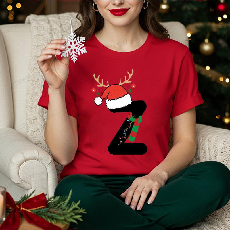Семейные футболки Merry Christmas Наряды для вечеринки Футболки для пары Детская одежда Комплект matching shirts Семейная футболка Топ