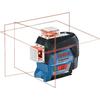 Line Laser - BOSCH - GLL 3-80 C - 3 Lines 360° - 12V Battery - Accuracy 0.2 Mm