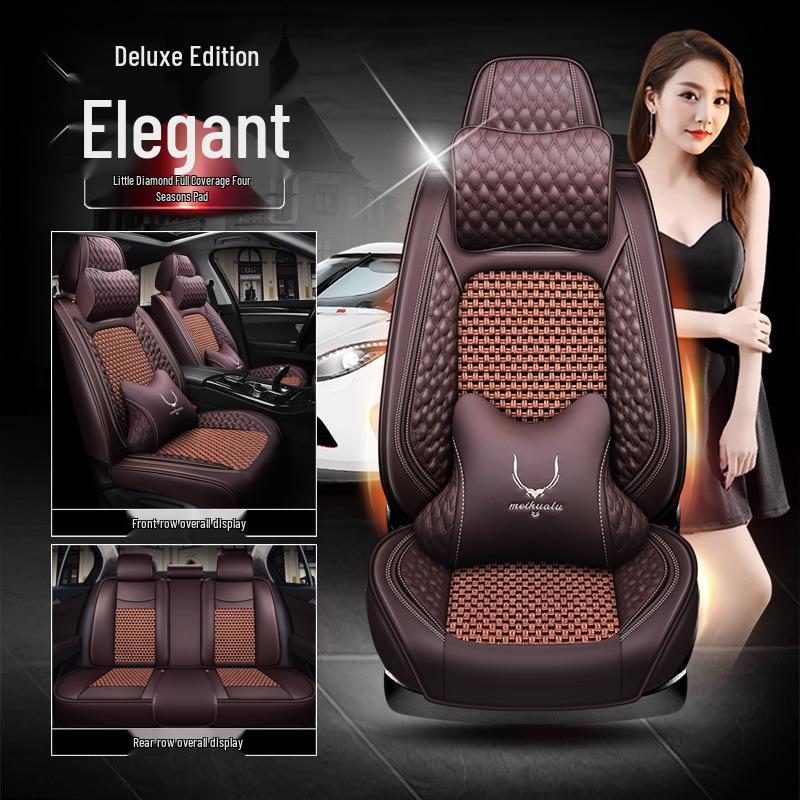 All-Season Seat Cover for Nissan Models: Qijun, Bluebird, and Cima
