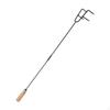 Camping Fire Stick Dust Removal Hook Multifunctional Easy To Assemble Wrought Iron