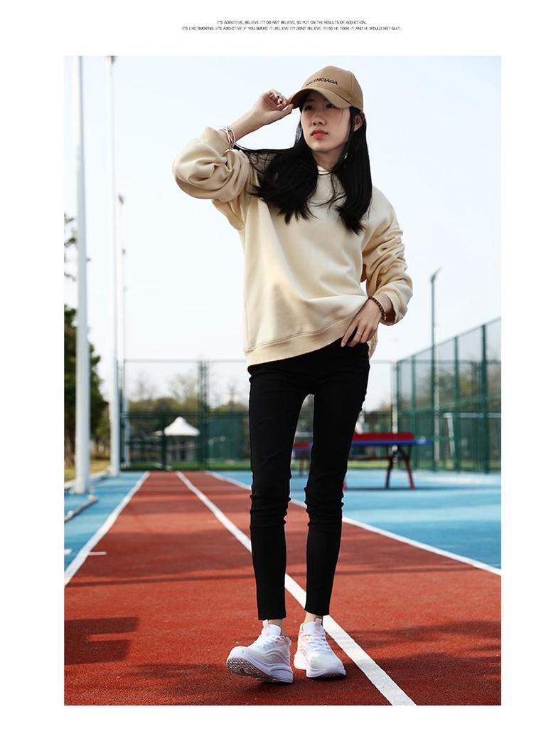 Женские кроссовки на нескользящей подошве для весны/лета 2025 года - Мягкая подошва, корейский стиль, универсальные для ходьбы и путешествий