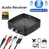 Bluetooth 6.0 Wireless Receiver SBC AAC Hi-Fi 3.5mm AUX Jack 2RCA RCA Audio Music Adapter For PC Car Kit Speaker Amplifier