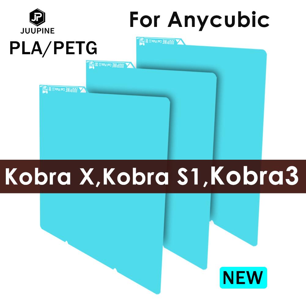 for Anycubic Kobra S1 Kobra X Build Plate Kobra 3 Cold Bed NEW OMG Glacier PLA PETG Lower Temp Printing 3d Printer Accessories