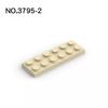 20 шт. Детали MOC 3795 Пластина 2x6 Совместимые кубики DIY Сборка Строительные блоки Частицы Детская головоломка Мозговая игрушка Подарки на дни рождения