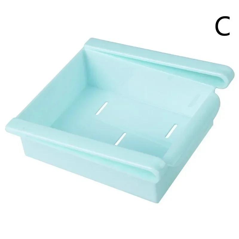 Кухонный ящик для хранения Выдвижная полка Домашняя полка для холодильника Выдвижной ящик Стеллаж для хранения