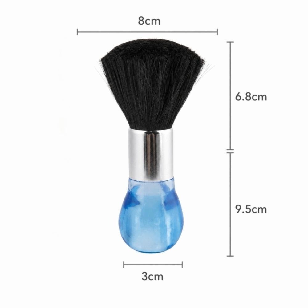 Comfortable Handle Hair Clean Hairbrush Soft Neck Face Duster Brush Barber Salon