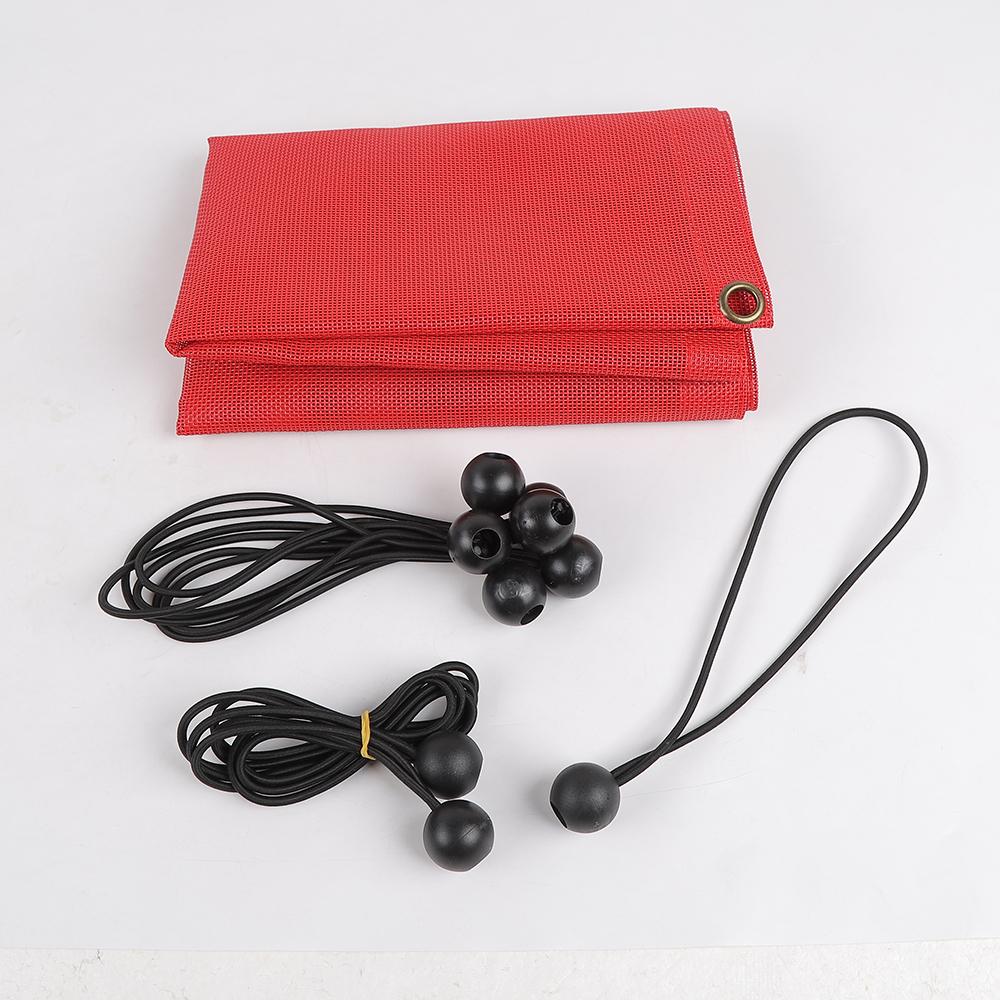 Car Trunk Sunshade Mesh Sunscreen Cover for Jeep Wrangler TJ/JK/JL 4-Door Version, BJ40L/BJ40 Plus Exterior Accessories, UV Protection